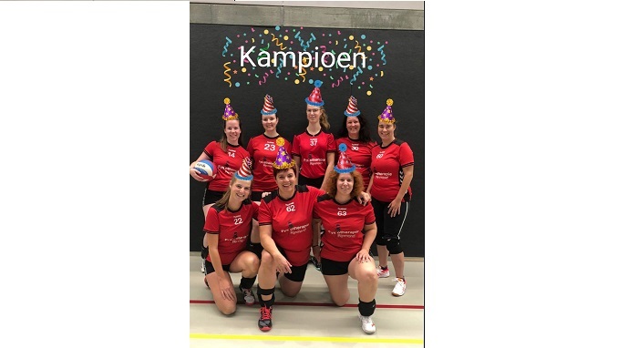 Dames recreanten 1e kampioen 2023